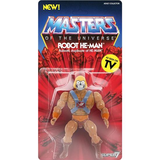 Masters of the Universe (MOTU): Masters of the Universe Vintage Collection Action Figure Robot He-Man 14 cm