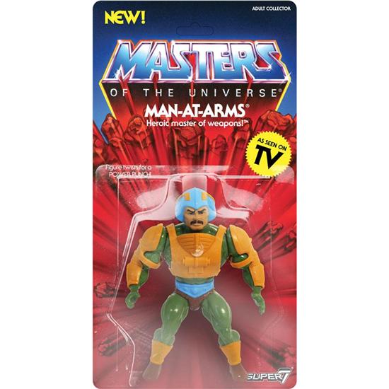 Masters of the Universe (MOTU): Man-At-Arms Vintage Collection Action Figure 14 cm