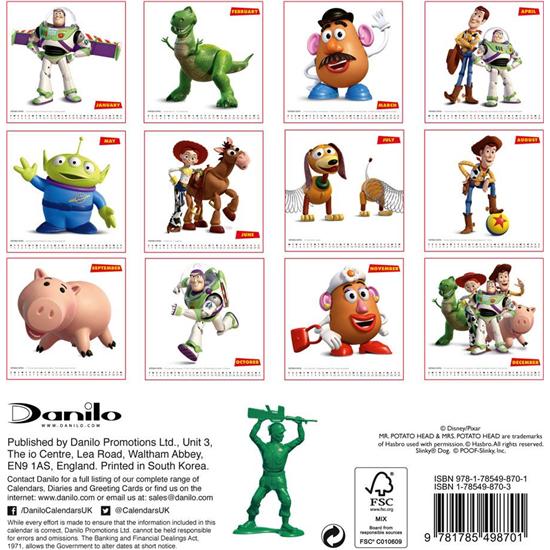 Toy Story: Toy Story Bord Kalender 2019