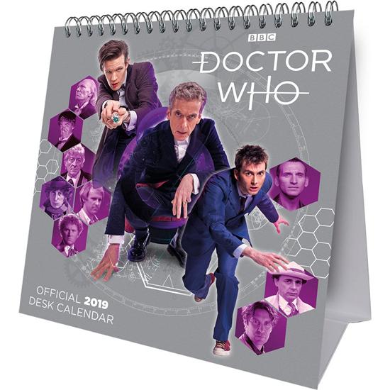 Doctor Who: Doctor Who Bord Kalender 2019