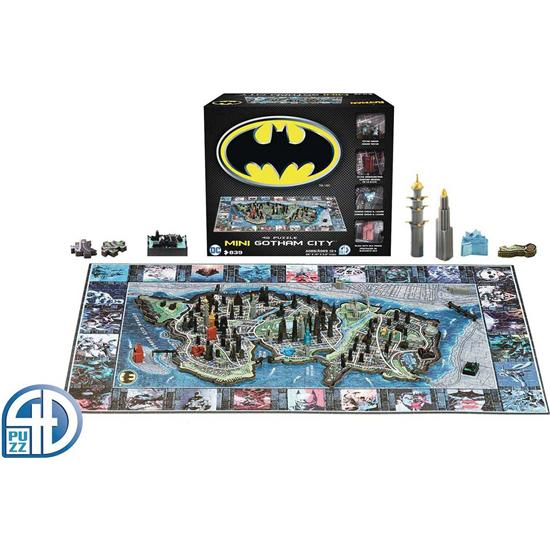 Batman: Batman 4D Mini Puzzle Gotham City (839 pieces)