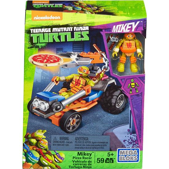 Ninja Turtles: Teenage Mutant Ninja Turtles Mega Bloks Construction Set Mikey Pizza Racer
