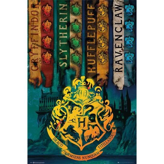Harry Potter: Hogwarts Kollegie Plakat