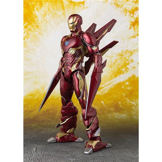 Avengers: Avengers Infinity War S.H. Figuarts Action Figure Iron Man MK50 Nano Weapons Tamashii Web Ex. 16 cm