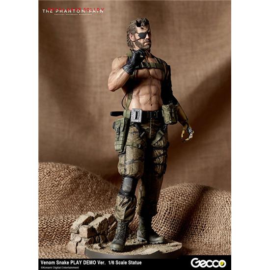 Metal Gear: Metal Gear Solid V The Phantom Pain Statue 1/6 Venom Snake Play Demo Version 32 cm