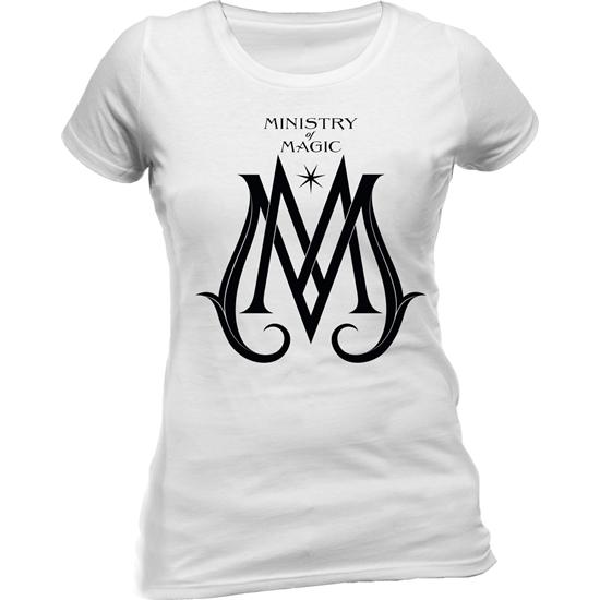Fantastiske Skabninger: Ministry of Magic Logo T-Shirt (damemodel)