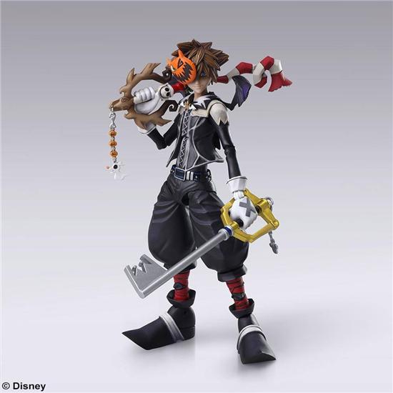Kingdom Hearts: Kingdom Hearts II Play Arts Kai Action Figure Sora Halloween Town Ver. 21 cm