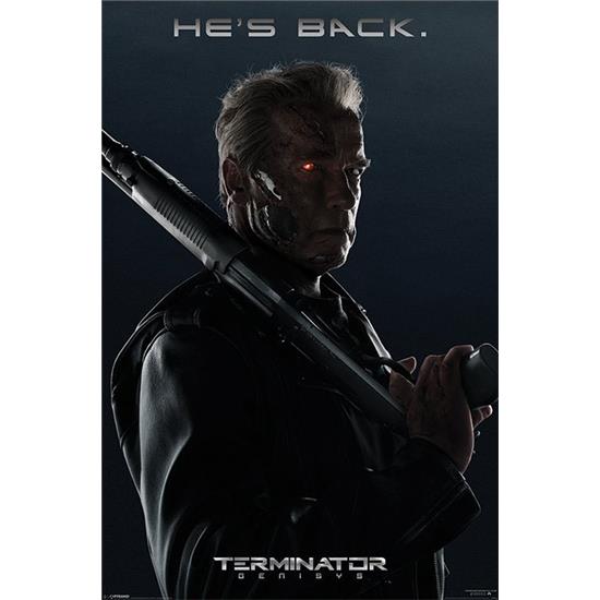 Terminator: Genisys Plakat - He Is Back