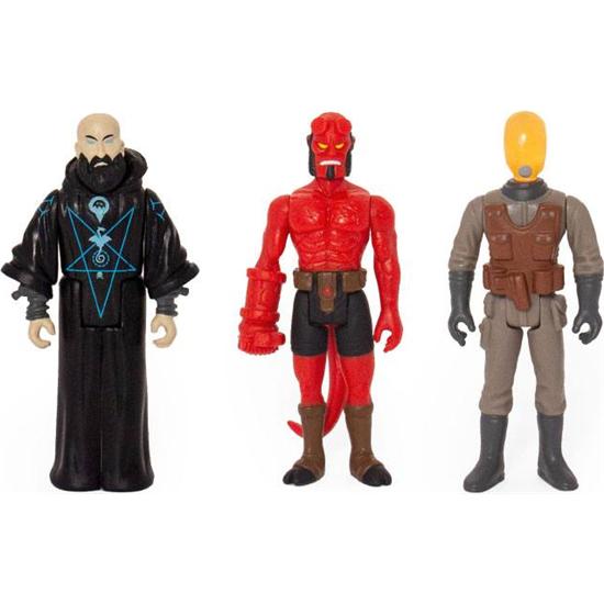 Hellboy: Hellboy, Rasputin, Johann Kraus ReAction Action Figures 3-Pack 10 cm