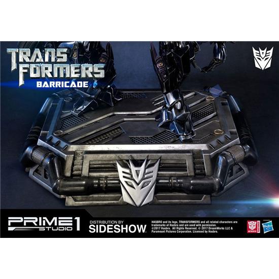 Transformers: Transformers Statue Barricade 76 cm