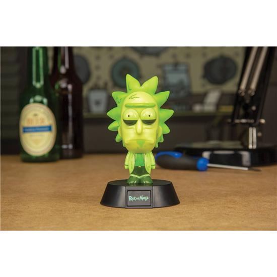 Rick and Morty: Rick & Morty 3D Icon Light Rick Limited Edition 10 cm
