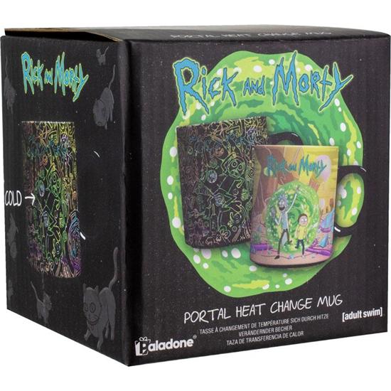 Rick and Morty: Portals Heat Change Mug