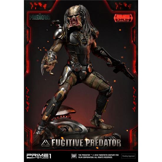 Predator: The Predator Statue 1/4 Fugitive Predator Deluxe Ver. 75 cm