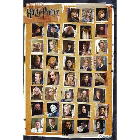 Harry Potter: Dødsregalierne Cast Plakat