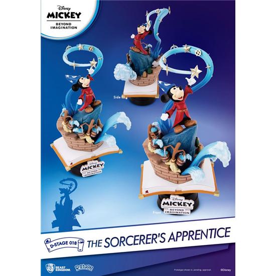 Disney: Mickey Beyond Imagination D-Stage PVC Diorama The Sorcerer