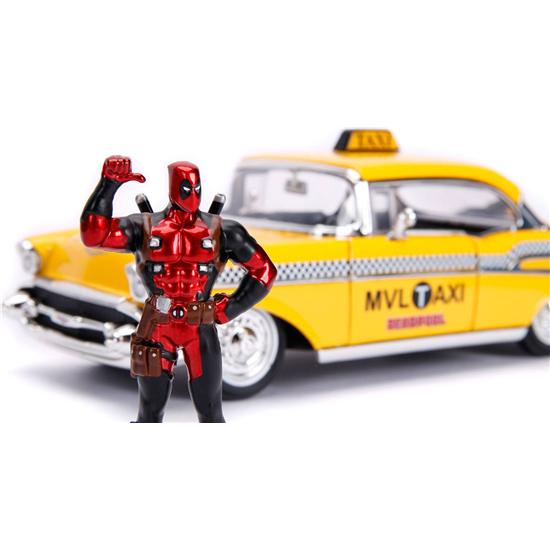 Deadpool: Deadpool Diecast Model 1/24 Deadpool Yellow Taxi