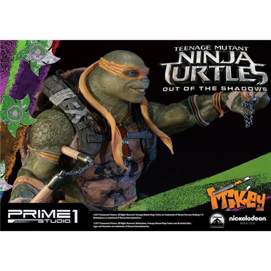 Ninja Turtles: Teenage Mutant Ninja Turtles Out of the Shadows 1/4 Statue Michelangelo 43 cm