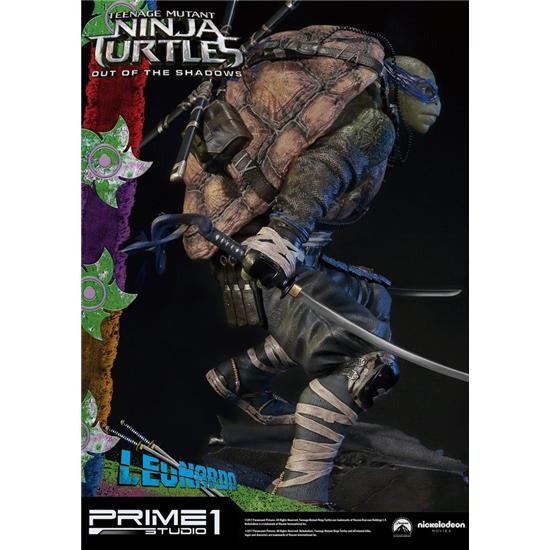 Ninja Turtles: Teenage Mutant Ninja Turtles Out of the Shadows 1/4 Statue Leonardo 61 cm