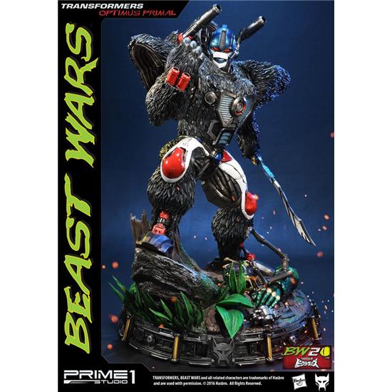 Transformers: Transformers Beast Wars 1/3 Statue Optimus Primal 63 cm