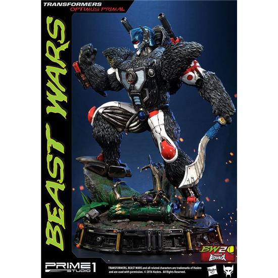 Transformers: Transformers Beast Wars 1/3 Statue Optimus Primal 63 cm