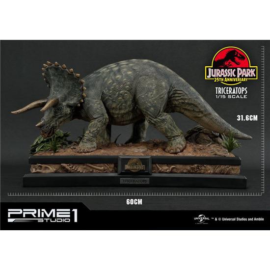 Jurassic Park & World: Jurassic Park Statue 1/15 Triceratops 32 cm