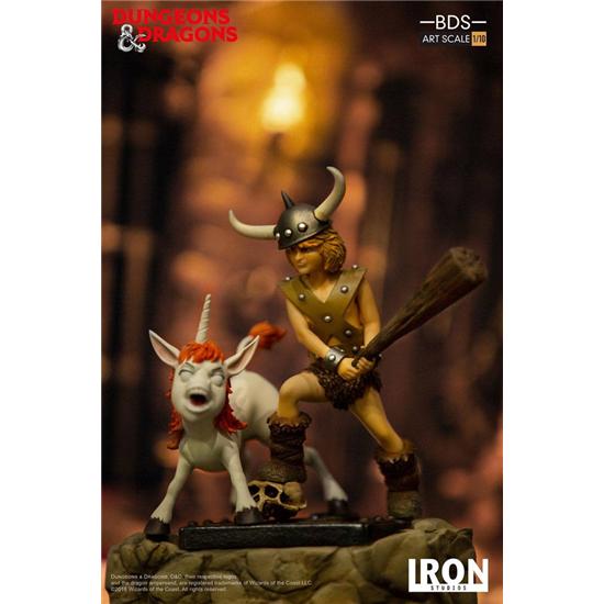 Dungeons & Dragons: Dungeons & Dragons BDS Art Scale Statue 1/10 Bobby The Barbarian & Uni 16 cm