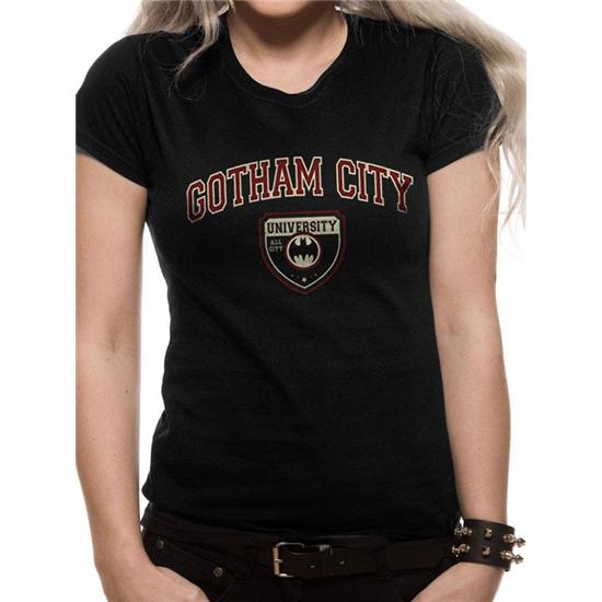 Batman: Batman T-Shirt Gotham City University (damemodel)