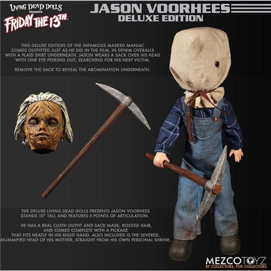 Living Dead Dolls: Friday the 13th Living Dead Dolls Doll Jason Voorhees Deluxe Edition 25 cm