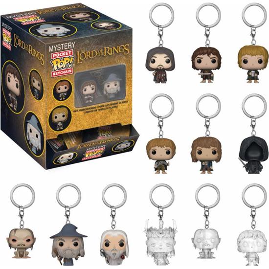 Lord Of The Rings: Lord of the Rings Mystery Blinds Pocket Pop! Vinyl Nøglering