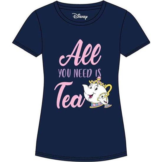 Skønheden og Udyret: All You Need Is Tea T-Shirt