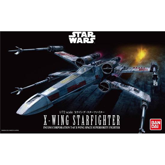Star Wars: Star Wars Plastic Model Kit 1/72 X-Wing Starfighter
