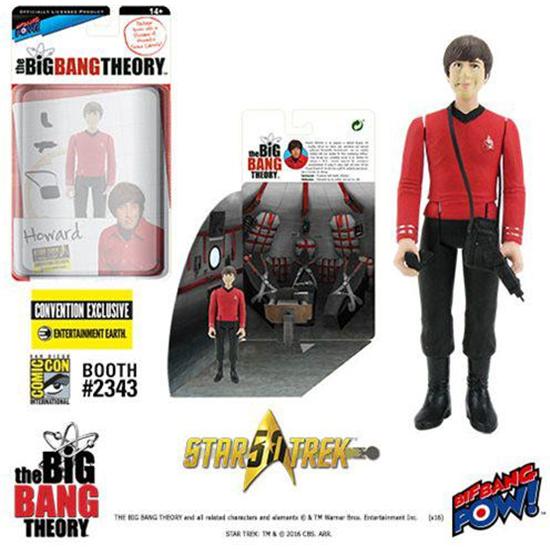 Big Bang Theory: The Big Bang Theory Action Figures with Diorama Set Howard TOS EE Exclusive 10 cm