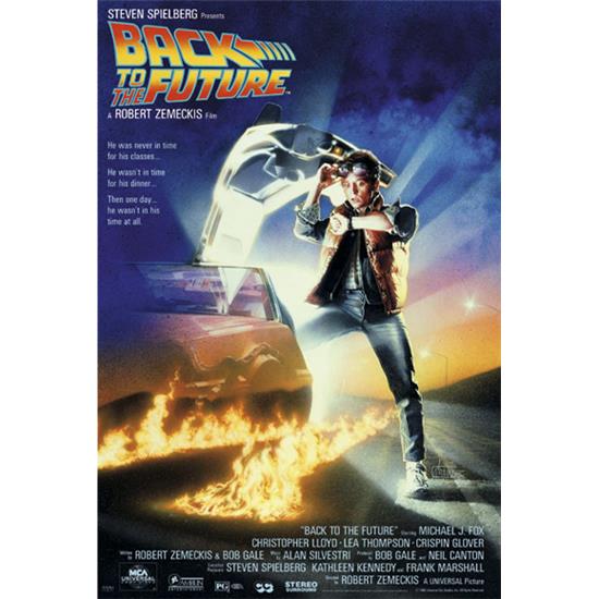 Back To The Future: Part 1 - Film Plakat