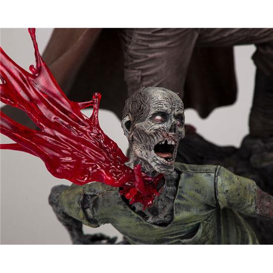 Walking Dead: The Walking Dead Statue Ezekiel & Shiva 33 cm