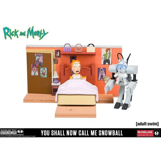 Rick and Morty: Rick and Morty Medium Construction Set You Shall Now Call Me Snowball
