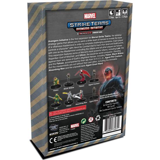 Marvel: Marvel HeroClix Board Game Expansion Pack Strike Teams: Avengers Initiative *English Version*