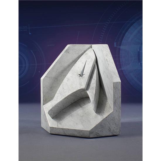 Star Trek: Star Trek Stonework Faux Marble Bookend Starfleet Emblem 16 cm