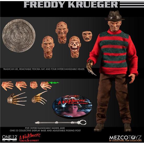 A Nightmare On Elm Street: Nightmare On Elm Street Action Figure 1/12 Freddy Krueger 17 cm