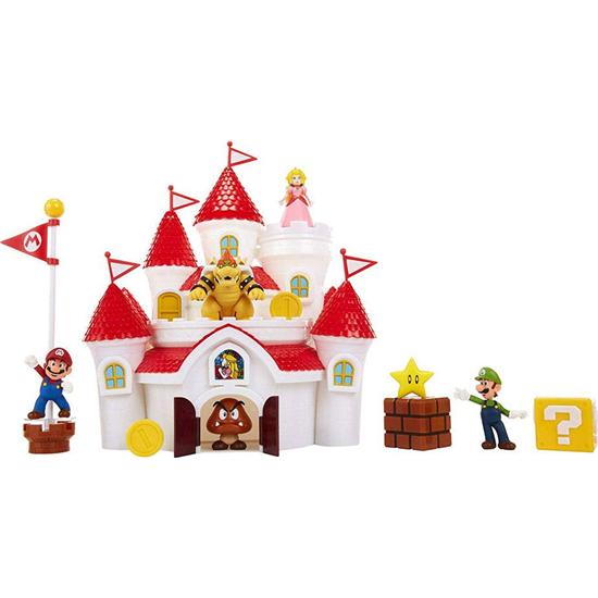 Super Mario Bros.: World of Nintendo Deluxe Playset Super Mario Mushroom Kingdom Castle