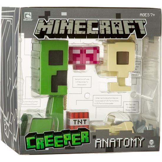 Minecraft: Deluxe Vinyl Figur Creeper Anatomi