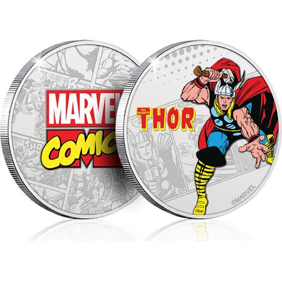 Thor: Marvel Collectable Coin Thor (silver plated)