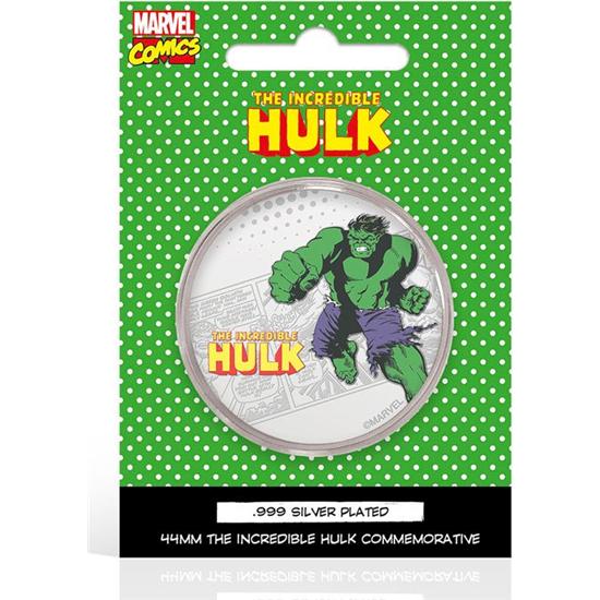 Marvel: Marvel Collectable Coin Hulk (silver plated)