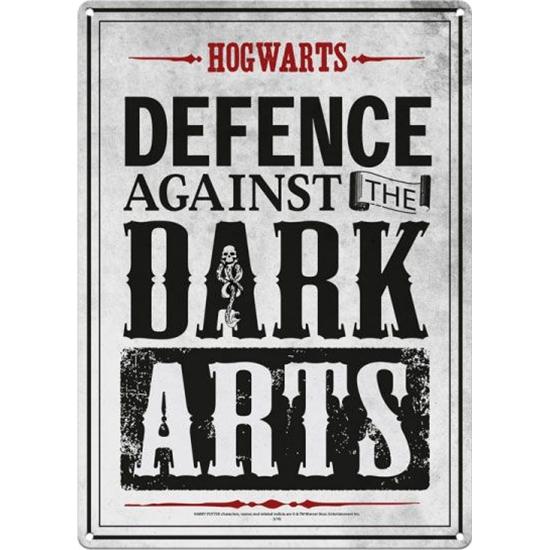 Harry Potter: Harry Potter Tin Sign Dark Arts 21 x 15 cm