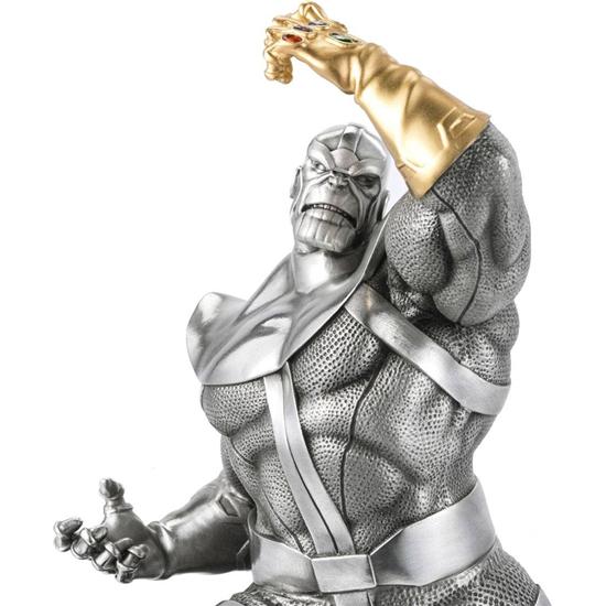 Marvel: Marvel Pewter Collectible Statue Thanos the Conqueror Limited Edition 28 cm