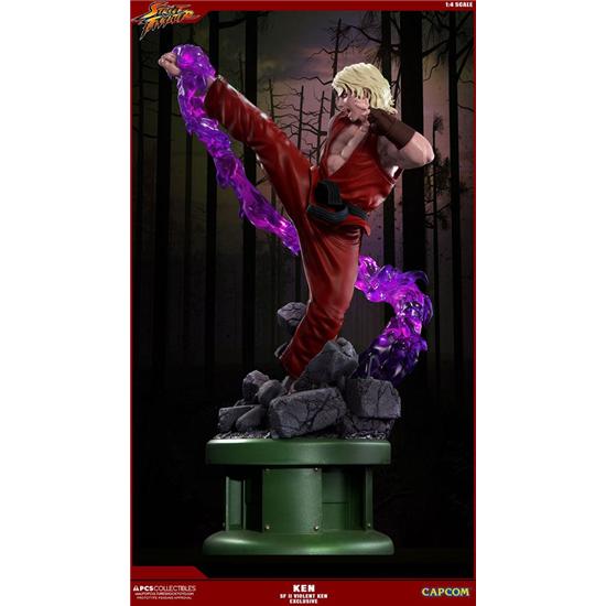 Street Fighter: Ultra Street Fighter II Statue 1/4 Violent Ken Exclusive 63 cm