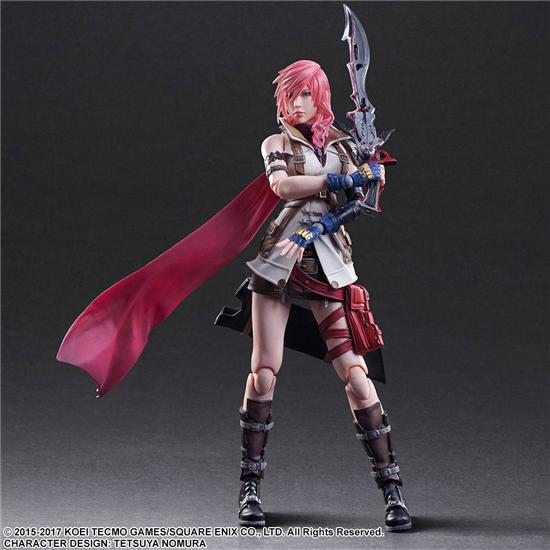 Final Fantasy: Dissidia Final Fantasy Play Arts Kai Action Figure Lightning 25 cm