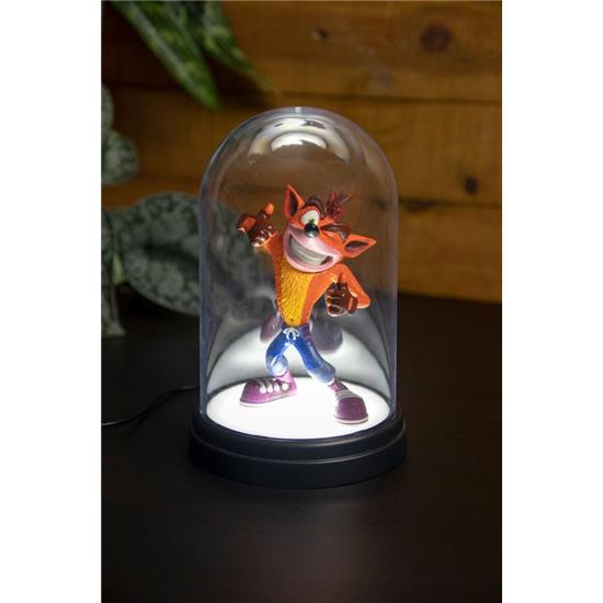 Crash Bandicoot: Crash Bandicoot Bell Jar Light 20 cm