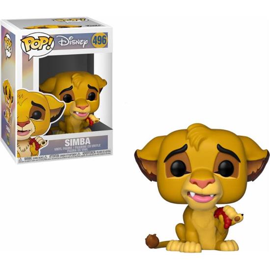 Løvernes Konge: Simba POP! Disney Vinyl Figur (#496)