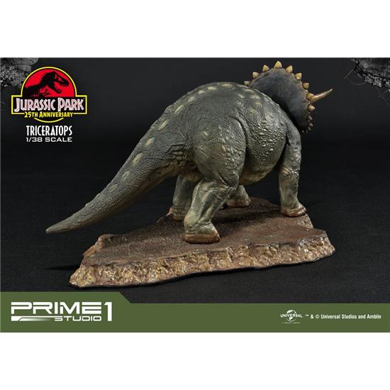 Jurassic Park & World: Jurassic Park Prime Collectibles PVC Statue 1/38 Triceratops 11 cm