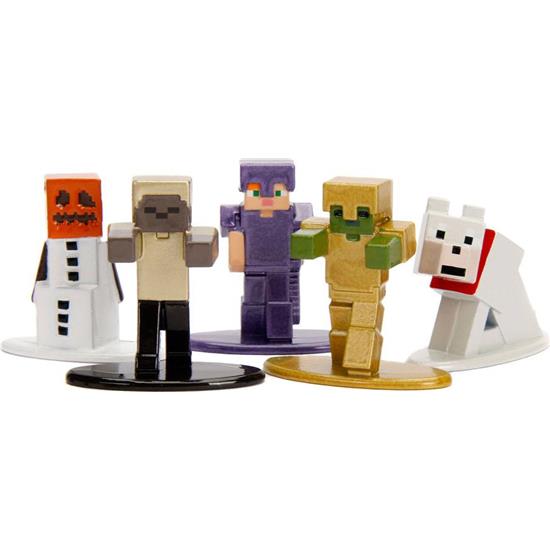 Minecraft: Minecraft Nano Metalfigs Diecast Mini Figures 5-Pack Wave 1 4 cm